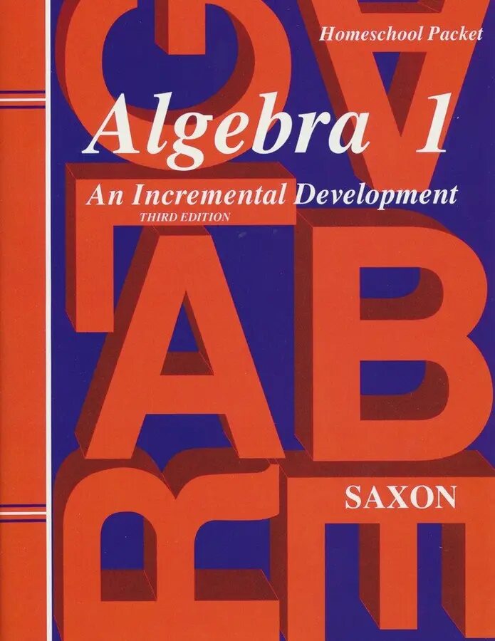 Saxon Algebra 1 Homeschool Kit